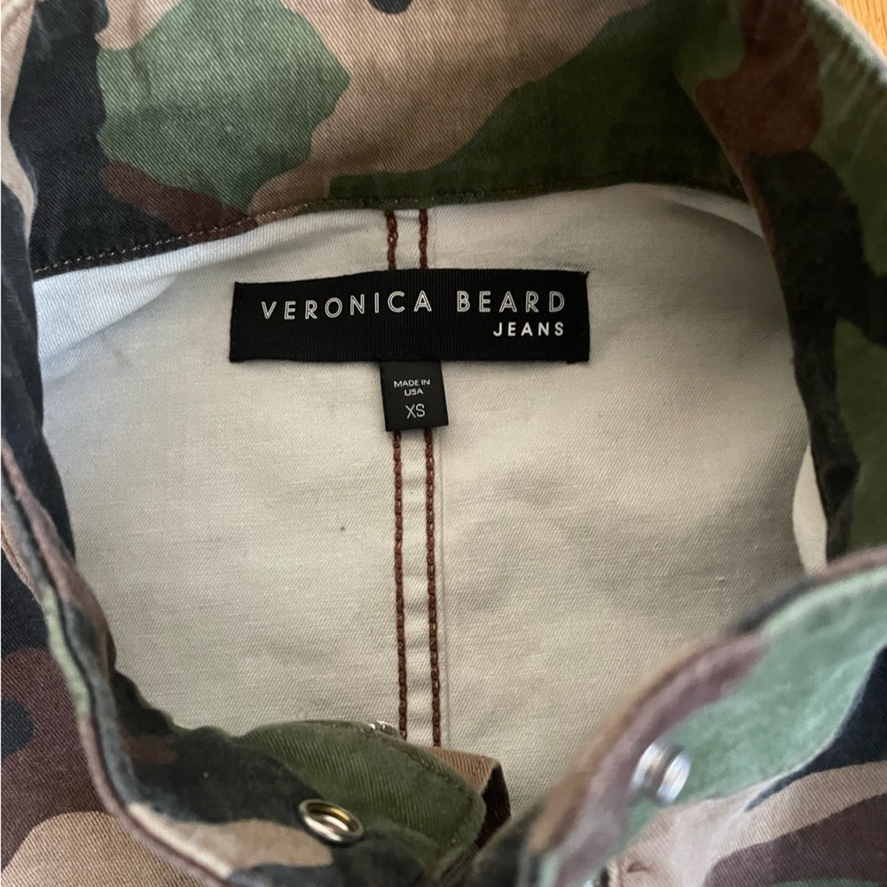 Veronica Beard Sumner Camo anorak, XS, NWOT - Picture 9 of 11